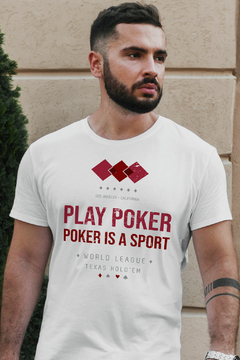 Camiseta Poker Is a Sport
