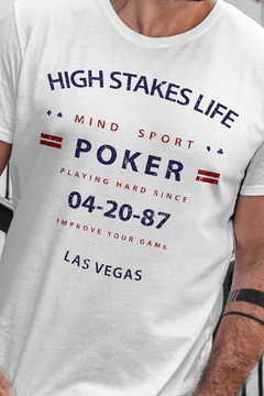 Camiseta High Stakes Life - comprar online