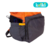 Mochila Maternidade Laranja/Grafite Nylon Mescla - loja online