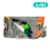 Imagem do Mochila Maternidade Laranja/Cinza Nylon Mescla