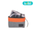 Trocador com Necessaire para Bebê Laranja/Cinza Nylon Mescla - comprar online