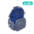 Mochila Maternidade Azul/Cinza Nylon Mescla na internet