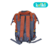 Mochila Maternidade Laranja/Cinza Nylon Mescla - Programa Supera