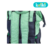 Mochila Maternidade Verde/Grafite Nylon Mescla - loja online