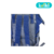 Mochila Maternidade Azul/Cinza Nylon Mescla - loja online