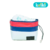 Trocador com Necessaire para Bebê Branco/Azul/Vermelho Couro Ecológico - loja online