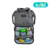 Imagem do Mochila Maternidade Cinza Nylon Mescla