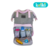 Imagem do Mochila Maternidade Rosa/Cinza Nylon Amassado