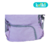 Mochila Maternidade Rosa/Cinza Nylon Amassado