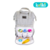 Mochila Maternidade Cinza Nylon Amassado