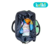 Mochila Maternidade Verde/Grafite Nylon Mescla - comprar online