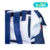 Mochila Maternidade Branco/Azul/Vermelho Couro Ecológico na internet