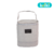 Porta Mamadeira Duplo Maternidade Cinza Nylon Amassado