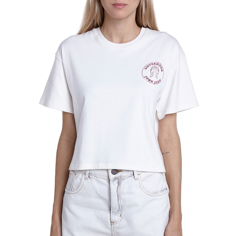 CAMISETA JOHN JOHN LEDECKY GOLA REDONDA FEMININA - Branco