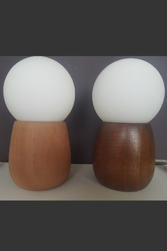 Lámpara de mesa tunito nogal - ARQUITECTURA URBANA - PROYECTOS/PRODUCTOS