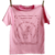 Camiseta Rosa Oversized