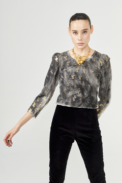 Imagen de Blusa Hippie Shakespeare Estampada a Mano - Pre Order