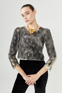 Blusa Hippie Shakespeare Estampada a Mano - Pre Order - comprar online