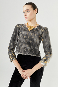 Blusa Hippie Shakespeare Estampada a Mano - Pre Order en internet