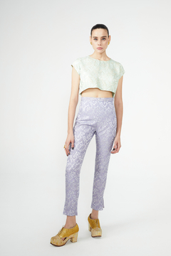 Top Brocato Verde Agua - tienda online