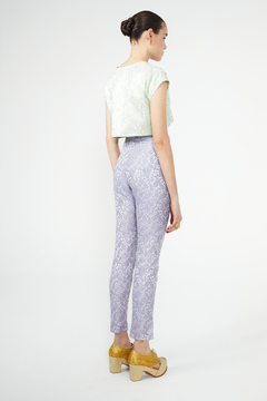 Top Brocato Verde Agua - HahnMade