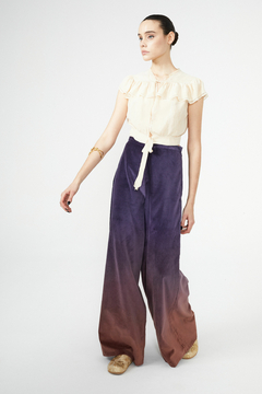 Pantalón Criollo Terciopelo Multicolor - comprar online