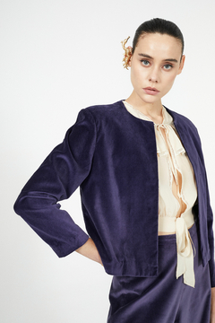 Saco Aguaribay Terciopelo - comprar online