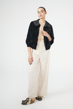 Campera Bomber Terciopelo