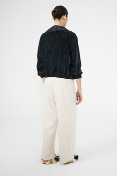 Campera Bomber Terciopelo