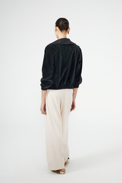 Campera Bomber Terciopelo - comprar online