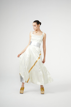 Vestido Brocato y Geometrías