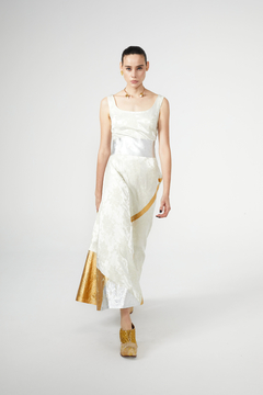 Vestido Brocato y Geometrías - comprar online