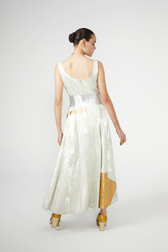 Vestido Brocato y Geometrías - tienda online