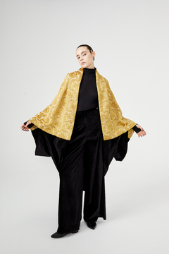 Capa Poiret Cocoon Terciopelo + Brocato - HahnMade
