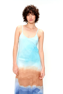 Long Slip Dress Olas Multi en internet