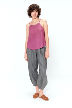 Imagen de Musculosa Lino al Bies - Pre Order
