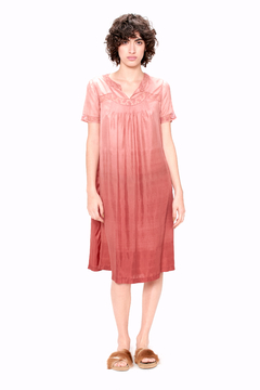 Vestido Seda y Encaje