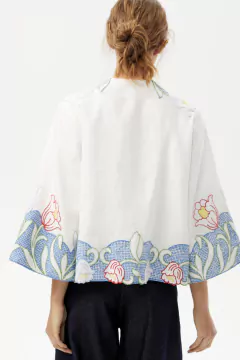 Chaqueta Monte Mantelería Upcycled en internet