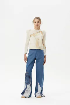 Pantalón Zorzal Denim Upcycled - tienda online
