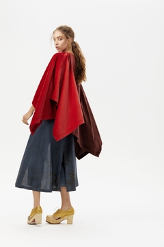 Imagen de Poncho Irregular de Terciopelo - Pre Order
