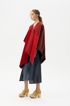 Poncho Irregular de Terciopelo - Pre Order - HahnMade