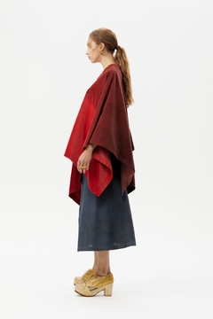 Poncho Irregular de Terciopelo - Pre Order - tienda online