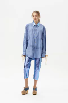Camisa Oversize Upcycled - Número 2 - comprar online