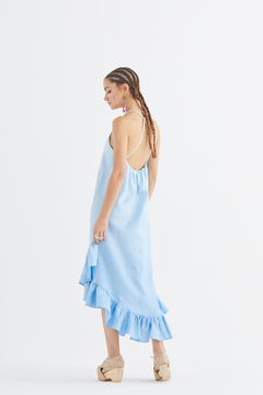 Vestido Gardenia Largo Lino - Pre Order en internet