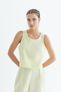 Musculosa Básica Lino - Pre Order - comprar online