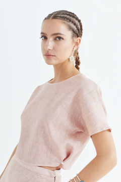 Remera Paisana Lino - Pre Order en internet