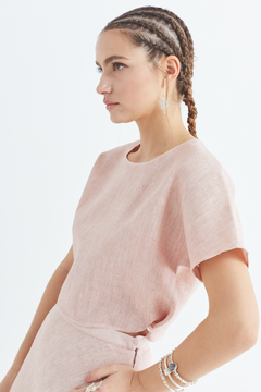 Remera Paisana Lino - Pre Order - tienda online