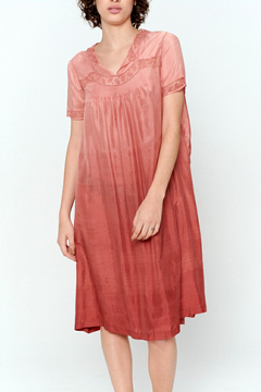 Vestido Seda y Encaje - comprar online