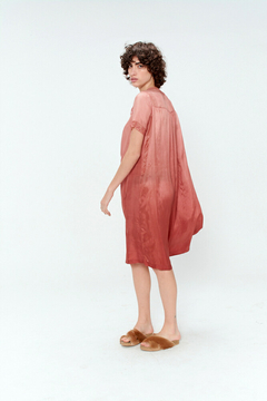 Vestido Seda y Encaje - tienda online