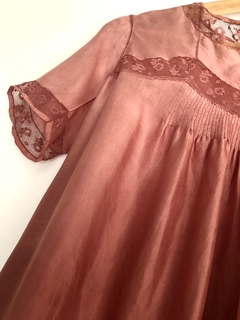 Vestido Seda y Encaje - HahnMade